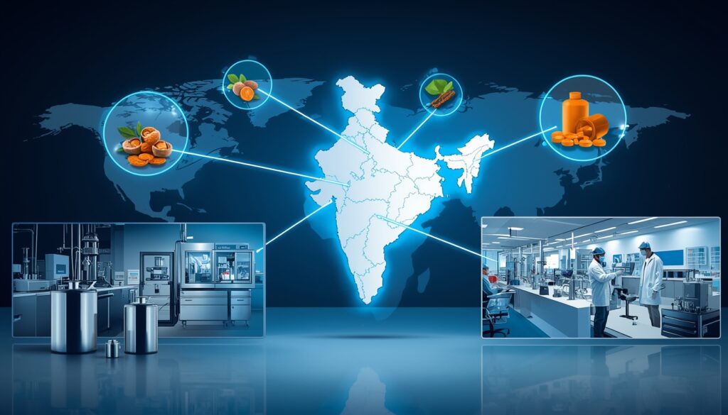 Science-Backed Supplement Manufacturing in India: How Ashwagandha, Curcumin & Omega-3 Are Setting Global Standards