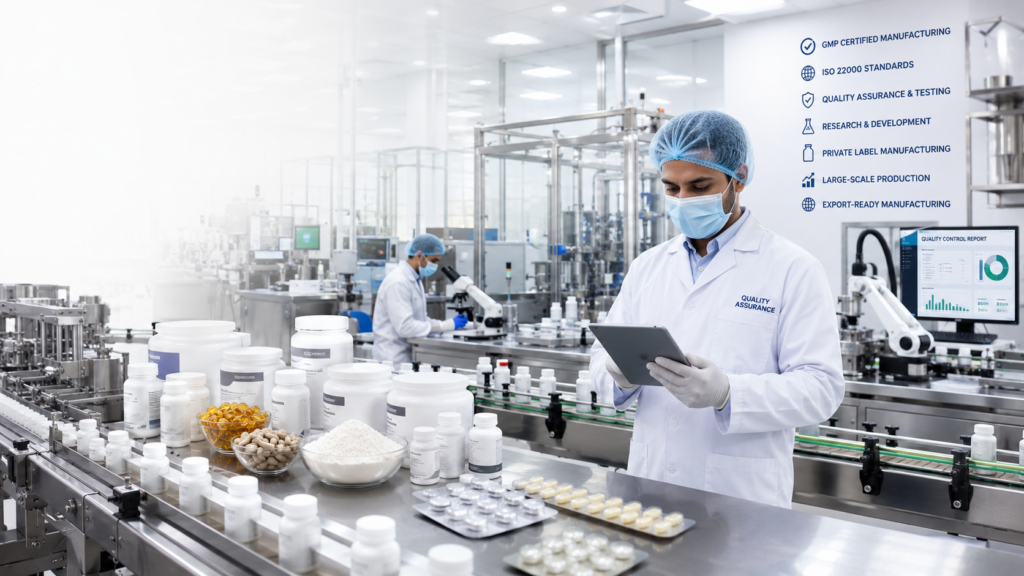What to Look for in a Nutraceutical Contract Manufacturer in India